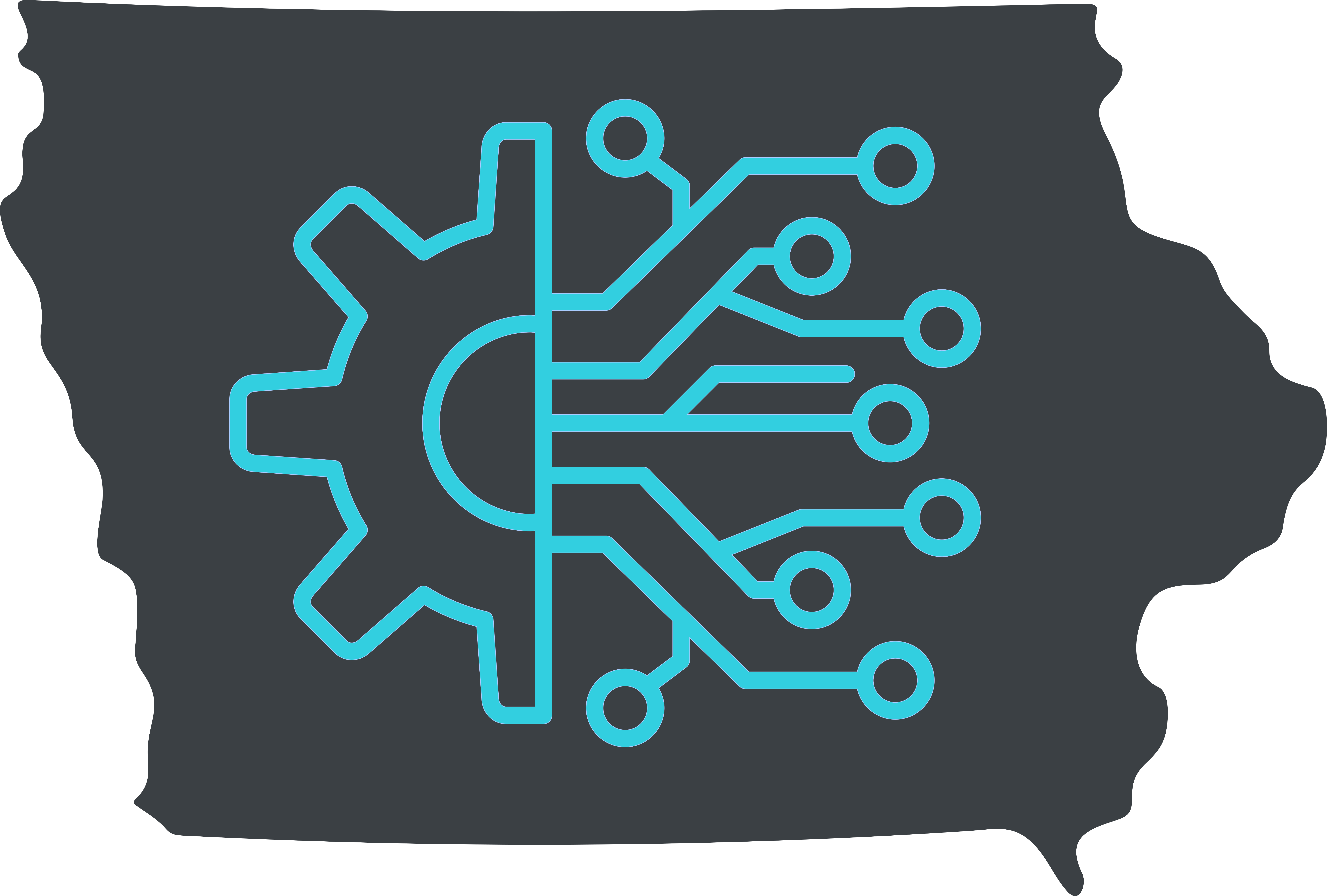 Iowans of Things Logo